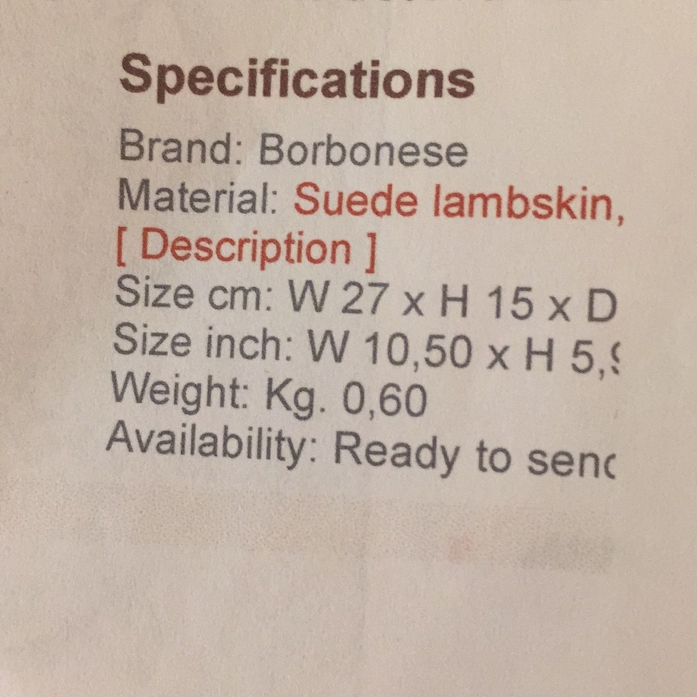 NEW Borbonese Handbag - Picture 9 of 10